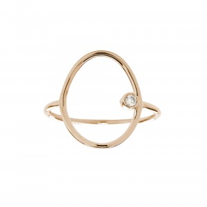 Ring rose Gold and Diamond...