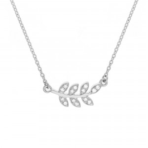Necklace white gold and...