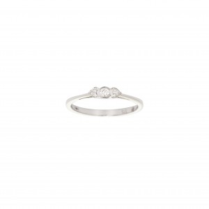 White Gold and Diamonds Ring