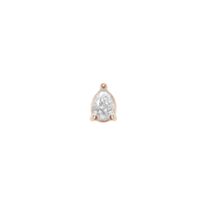 Earring Rose Gold and pear...