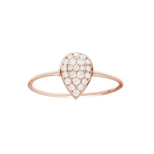 Pink Gold And Diamonds Ring...