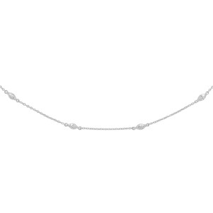 Necklace White Gold and...