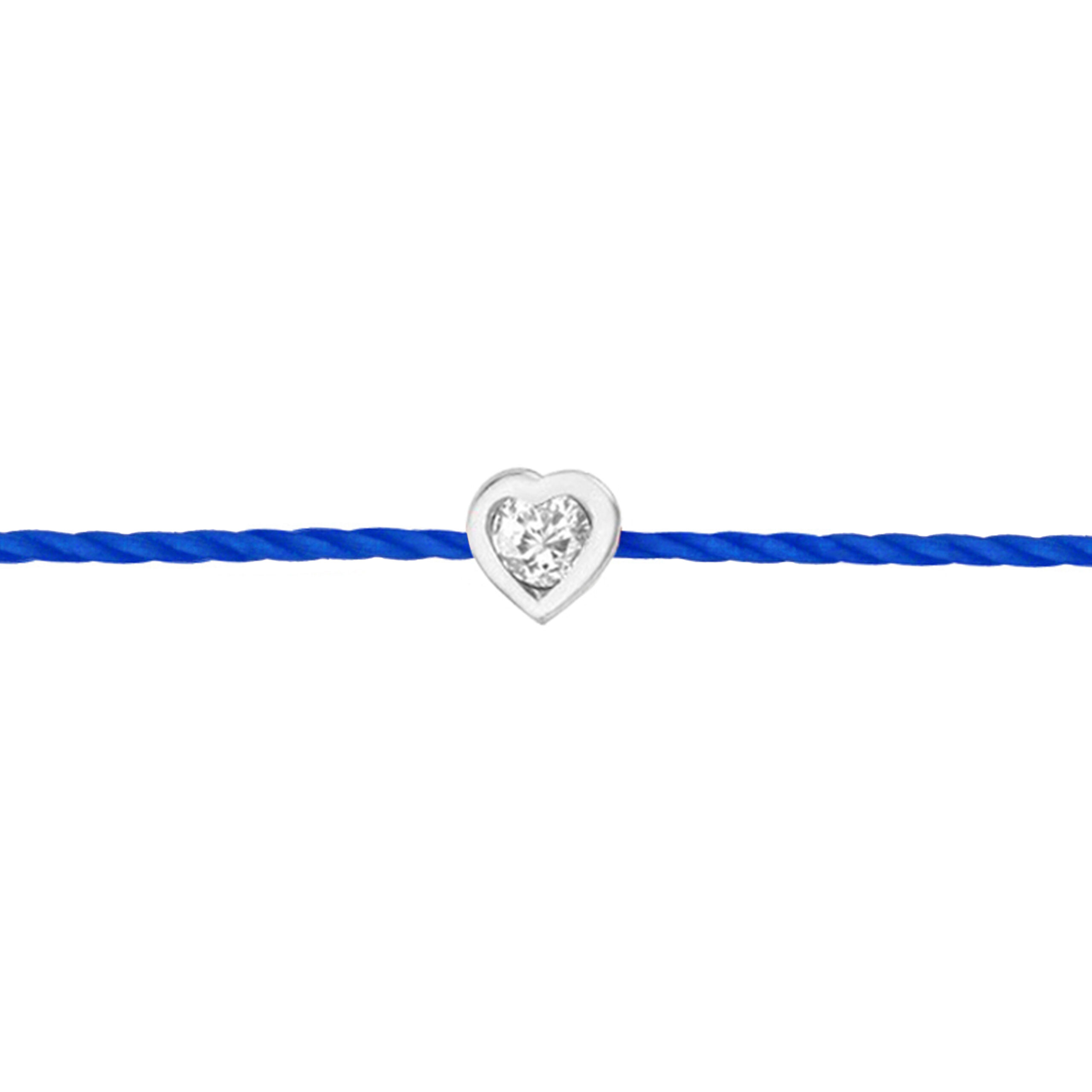 即発 フランス VANESSA TUGENDHAFT ダイヤ ブレスレット ハート Thread bracelet and heart diamond