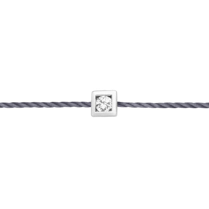 即発 フランス VANESSA TUGENDHAFT ダイヤ ブレスレット ハート Thread bracelet and heart diamond