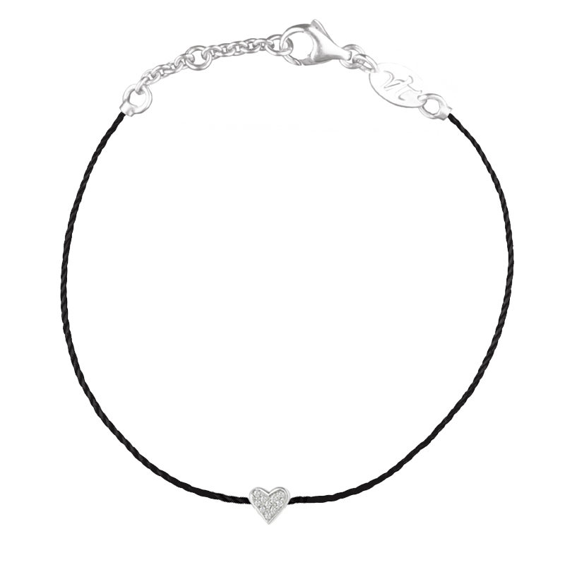 Bracelet En Argent Pour Femme Avec Pendentif Cœur - Neuf Avec étiquettes