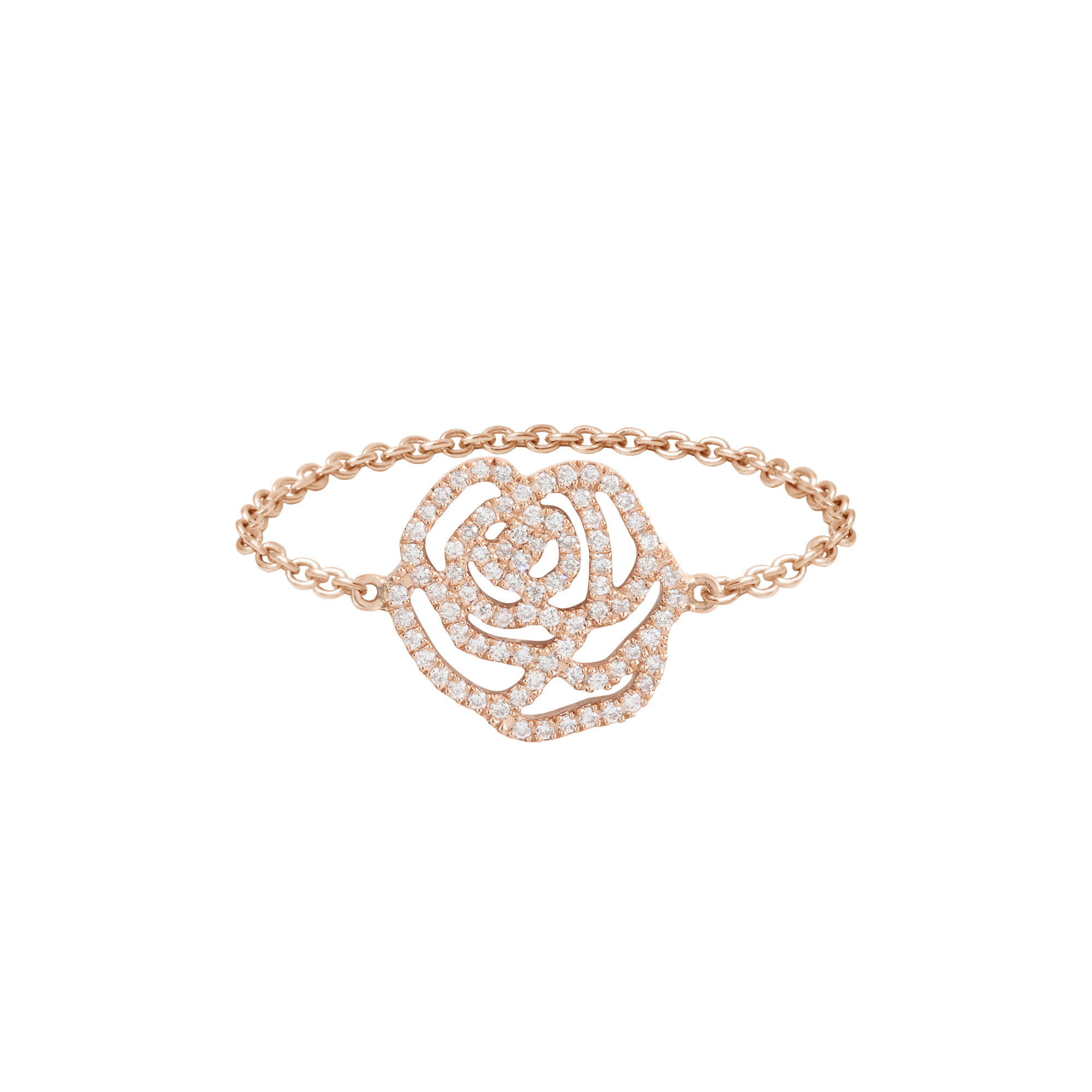 Bague Artisanale En Cuivre - Design Fleur élégant Avec Effet Goutte - Marque Ti - Neuf étiqueté
