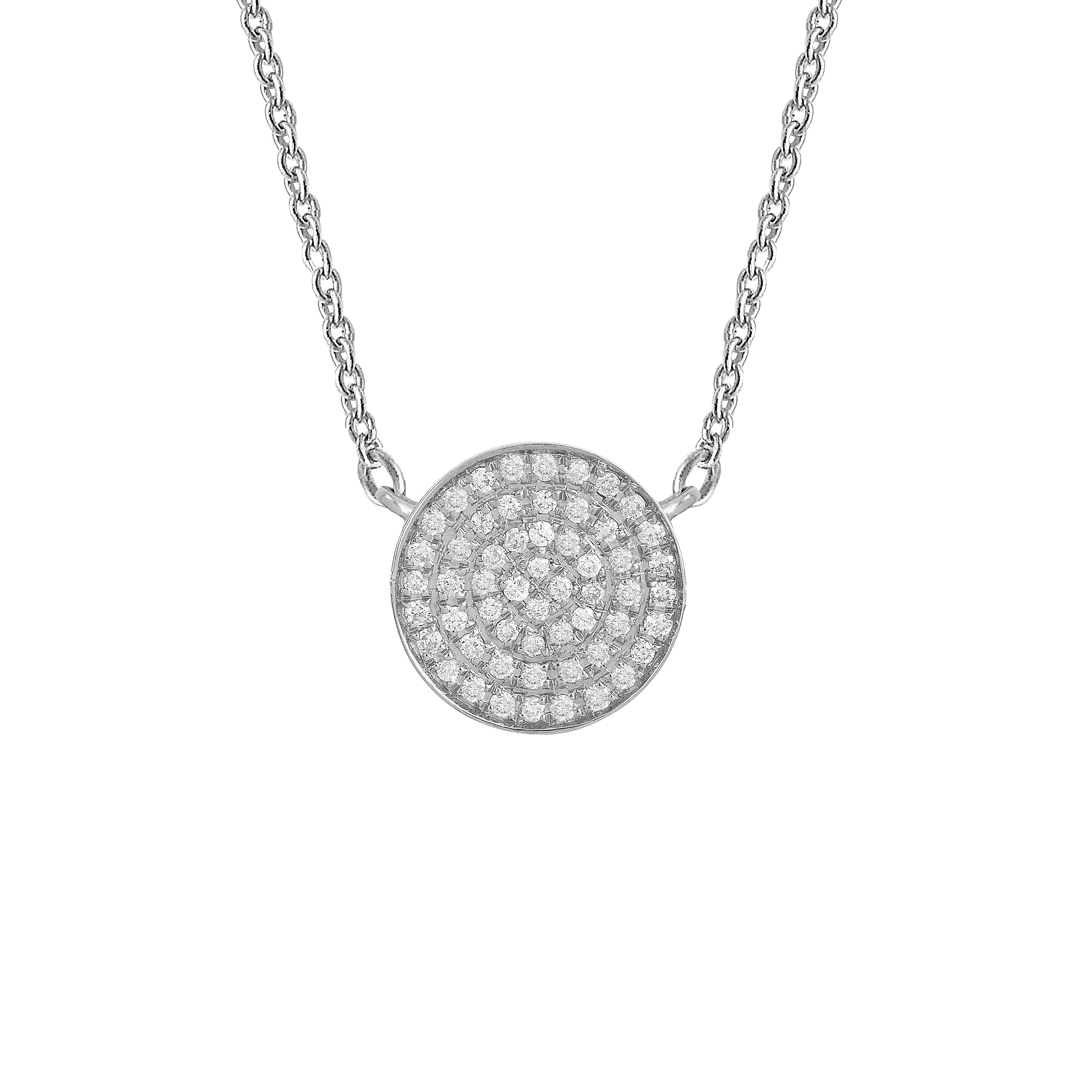 Necklace gold and diamond PASTILLE