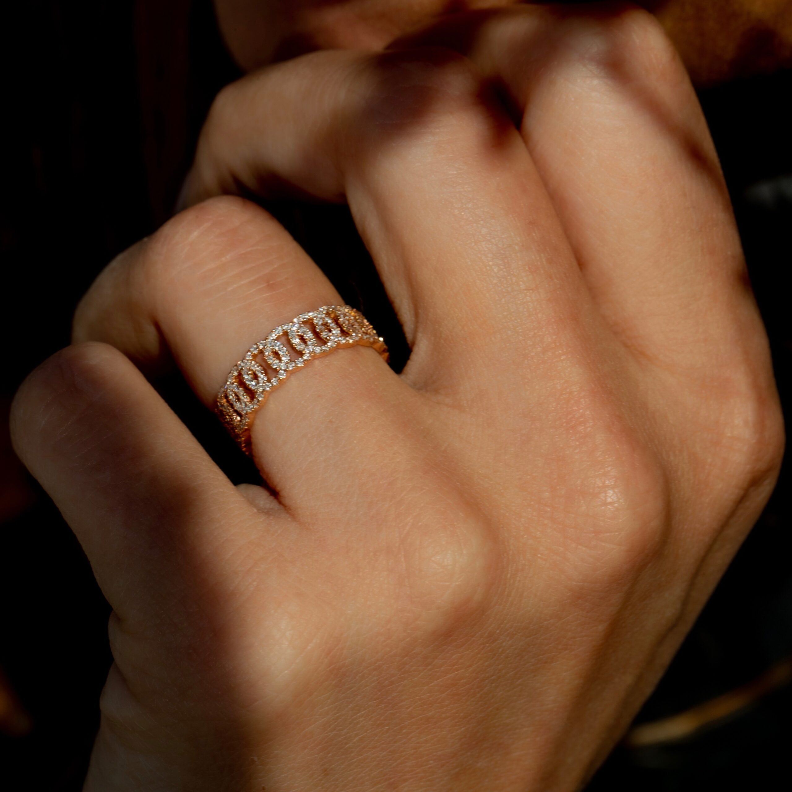 Bague Odyssée en or blanc, rose ou jaune et