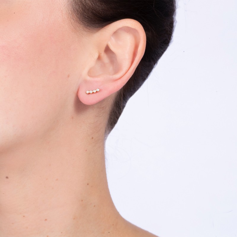 Vanessa tugendhaft rose earrings new arrivals