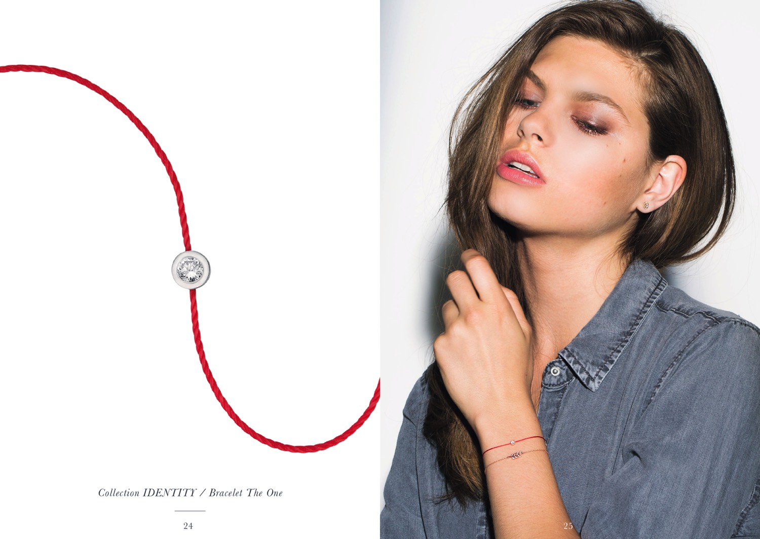Bracelet fils rouge de jérusalem et diamant pour homme et femme. bijou LGBTQ+ rainbow tendance prisé des stars et mode en fils de couleurs arc en ciel, symbole de tolérance et de paix très prisé par les stars et les célébrités. Cadeau pas cher et abordable pour Noël et anniversaire. Fabriqué en France.