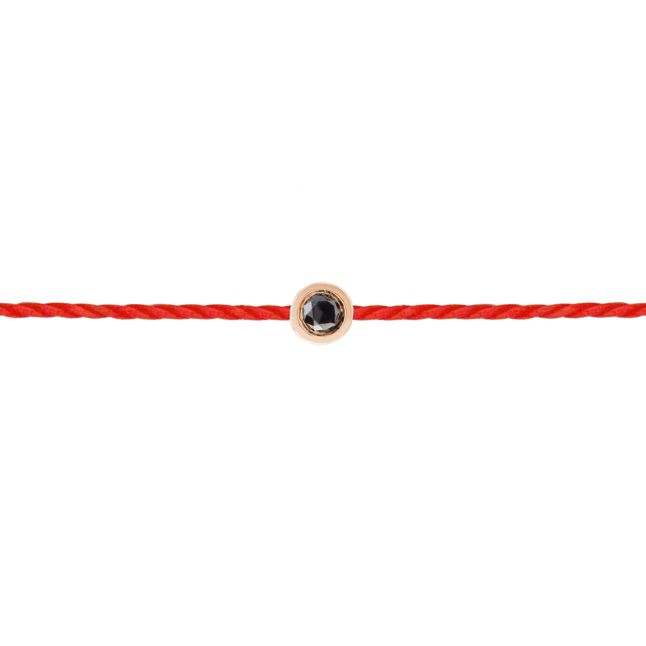 Bracelet diamant noir sur fil cordon de couleur pour femme est un bijou tendance abordable, accessible et pas cher made in France, prisé par les stars et les célébrités, à superposer ou à accumuler et un cadeau d'anniversaire, d'amour ou d'amitié idéal.