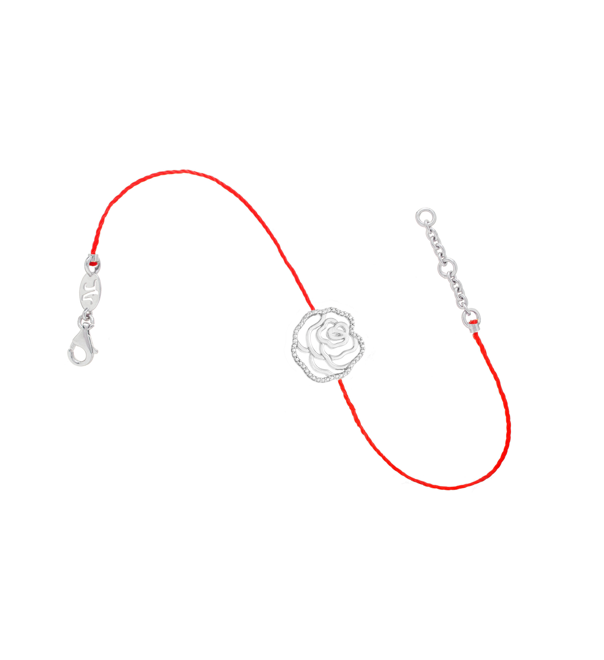 Thread bracelet LA ROSE ILLUSION