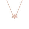 Rose gold plated
