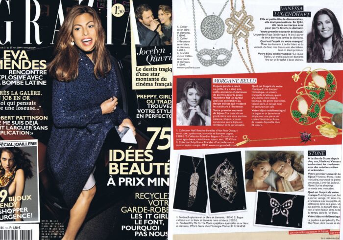 Bijoux chics et tendances en or et diamants fabriqués en France et très prisés par les stars et célébrités. Cette marque de joaillerie fine reconnue propose des cadeaux pour femmes.