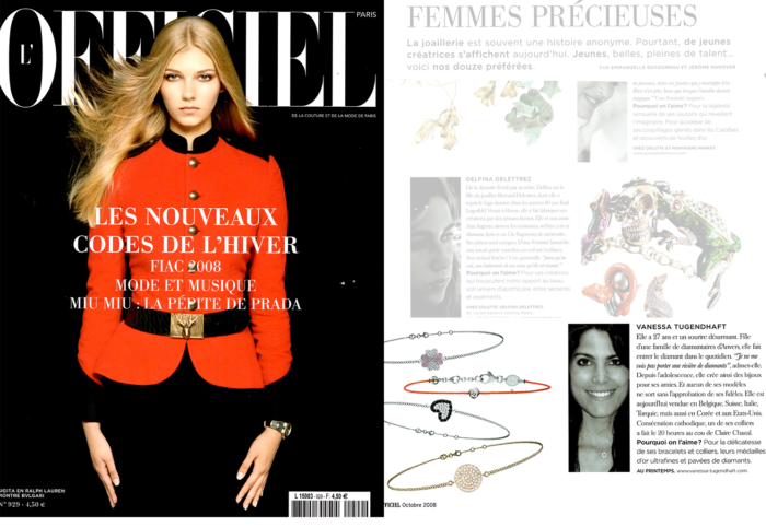 Bijoux chics et tendances en or et diamants fabriqués en France et très prisés par les stars et célébrités. Cette marque de joaillerie fine reconnue propose des cadeaux pour femmes.