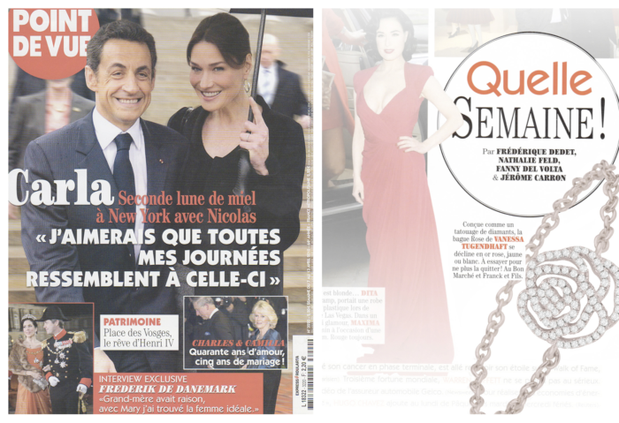 Bijoux chics et tendances en or et diamants fabriqués en France et très prisés par les stars et célébrités. Cette marque de joaillerie fine reconnue propose des cadeaux pour femmes.