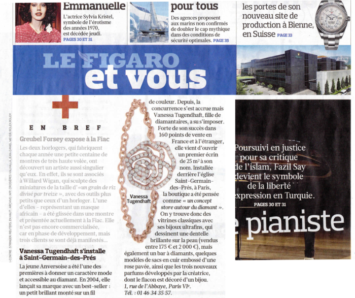 Bijoux chics et tendances en or et diamants fabriqués en France et très prisés par les stars et célébrités. Cette marque de joaillerie fine reconnue propose des cadeaux pour femmes.